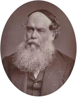 Fotoportrait von Myles Birket Foster