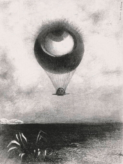 Lithographie von Odilon Redon