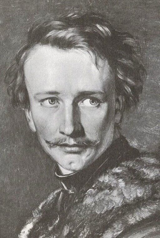 Portrait des Malers Christian Morgenstern